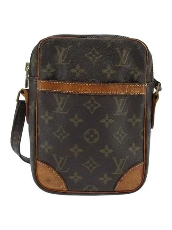 Authentic LOUIS VUITTON Monogram Danube Shoulder Bag M45266 LV - Picture 5 of 16